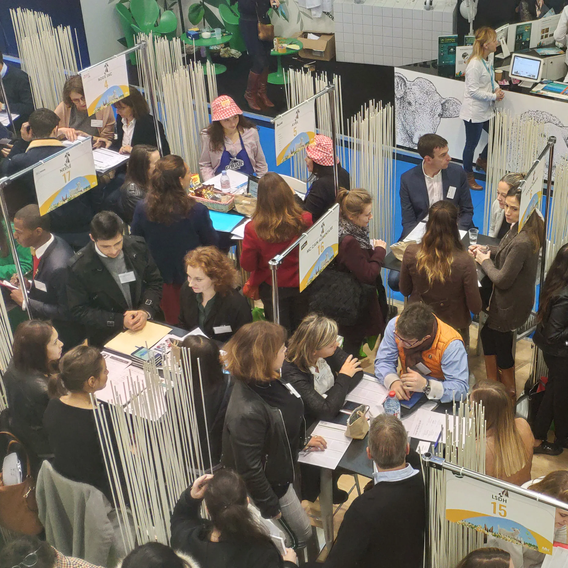 Agence Paris Beauté 1 meeting for job salon de lagriculture