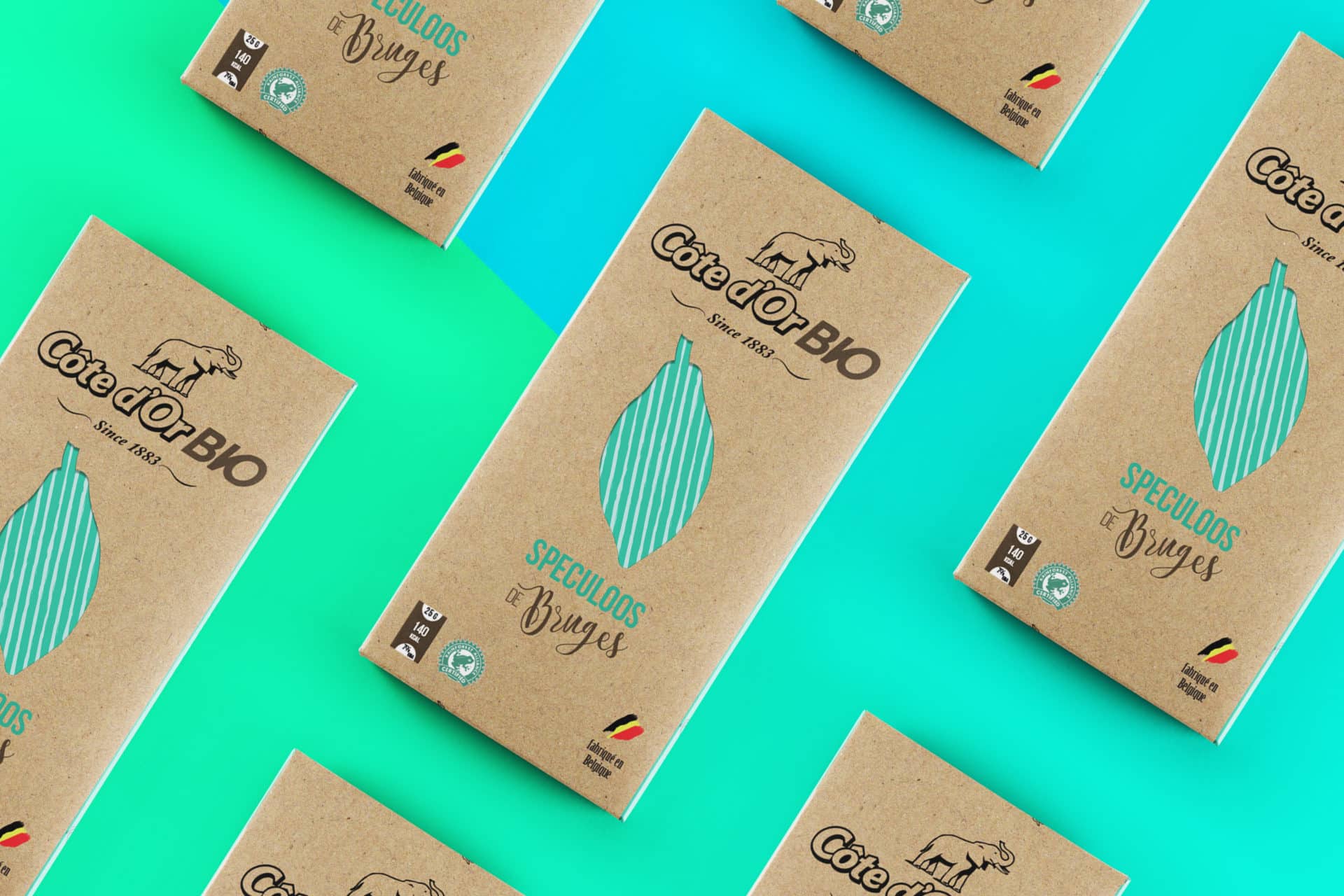 Côte d'or BIO 5 packaging cote dor bio adrien astierperet